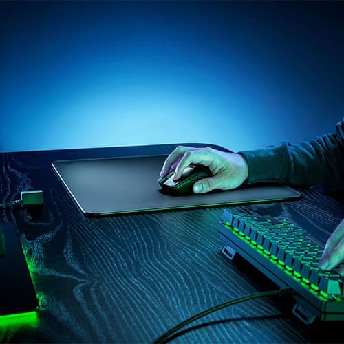 Razer Atlas Tempered Glass Gaming Mouse Pad (Large)